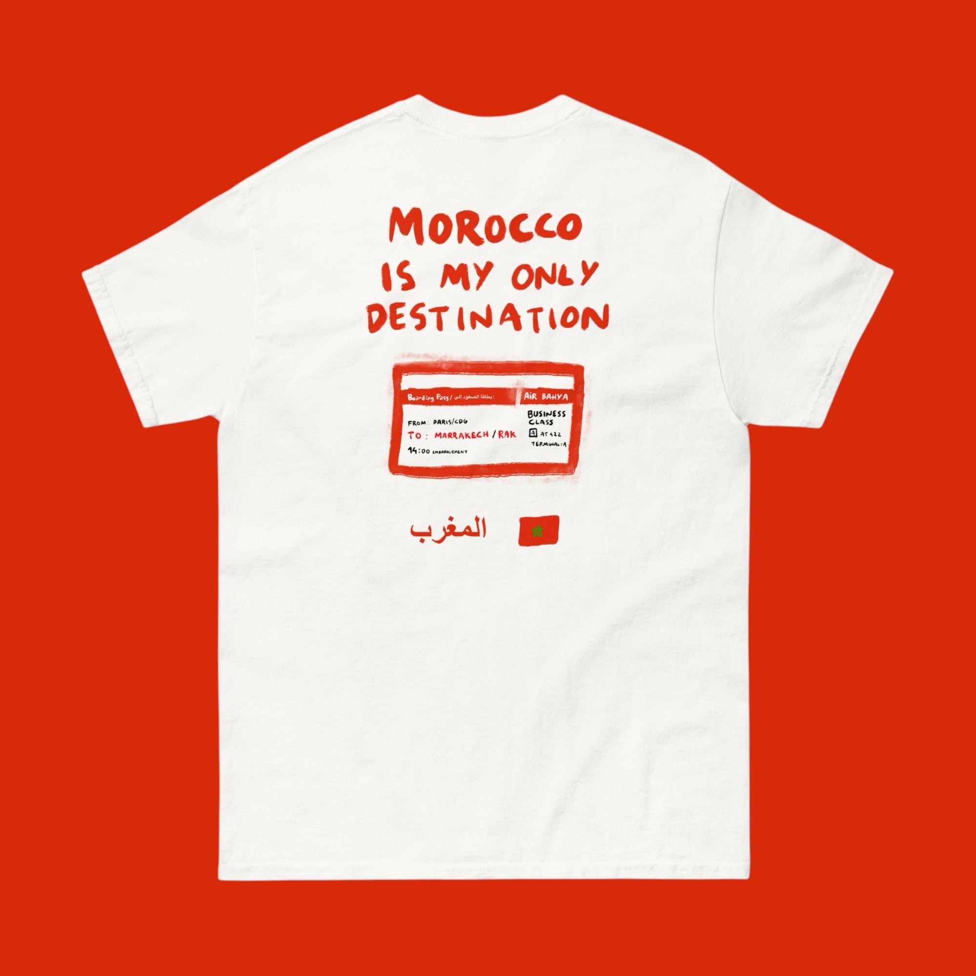 T-shirt DESTINATION MAROC