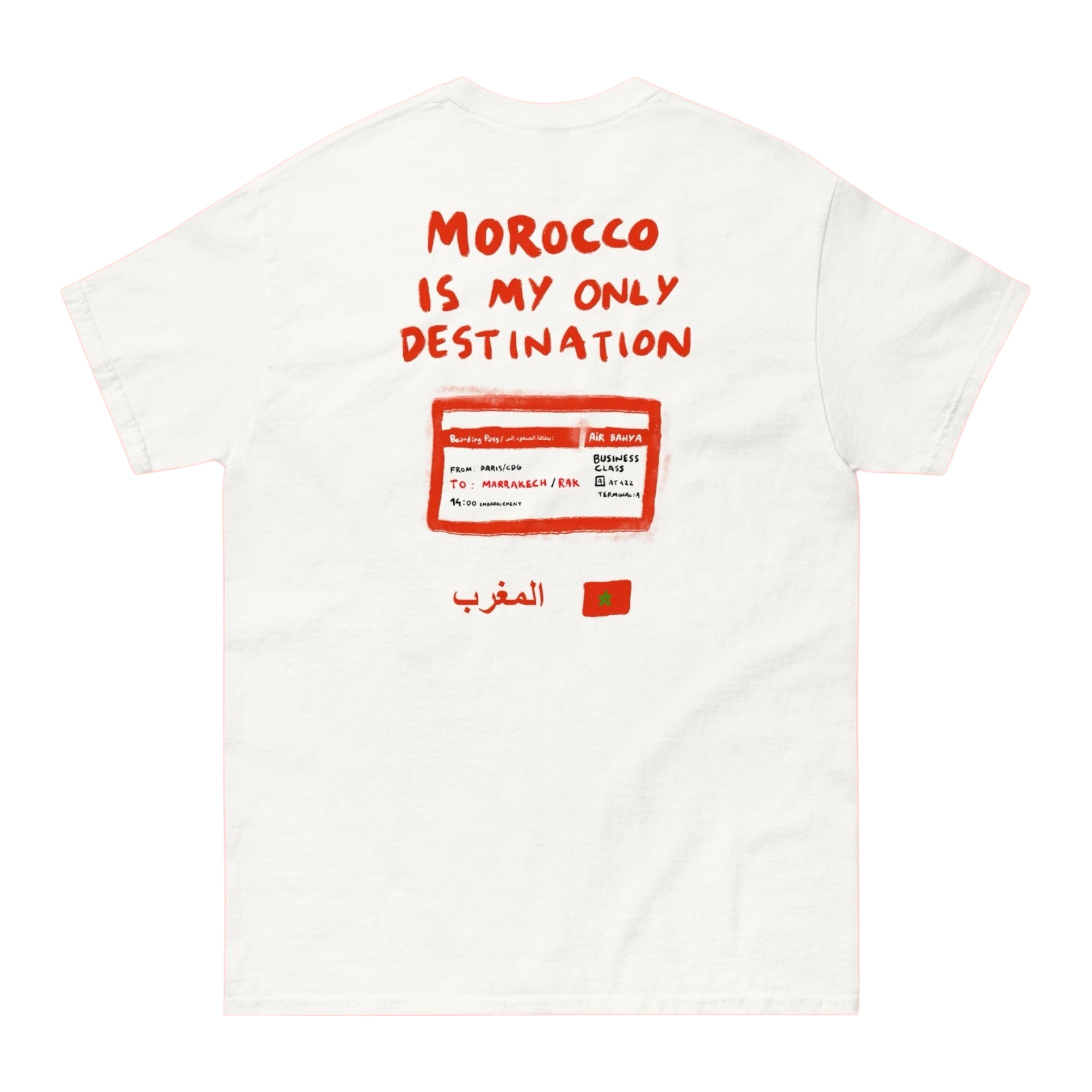 T-shirt - DESTINATION MAROC